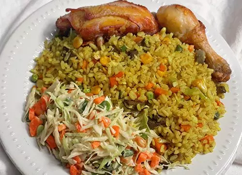 Fried Rice with Chicken