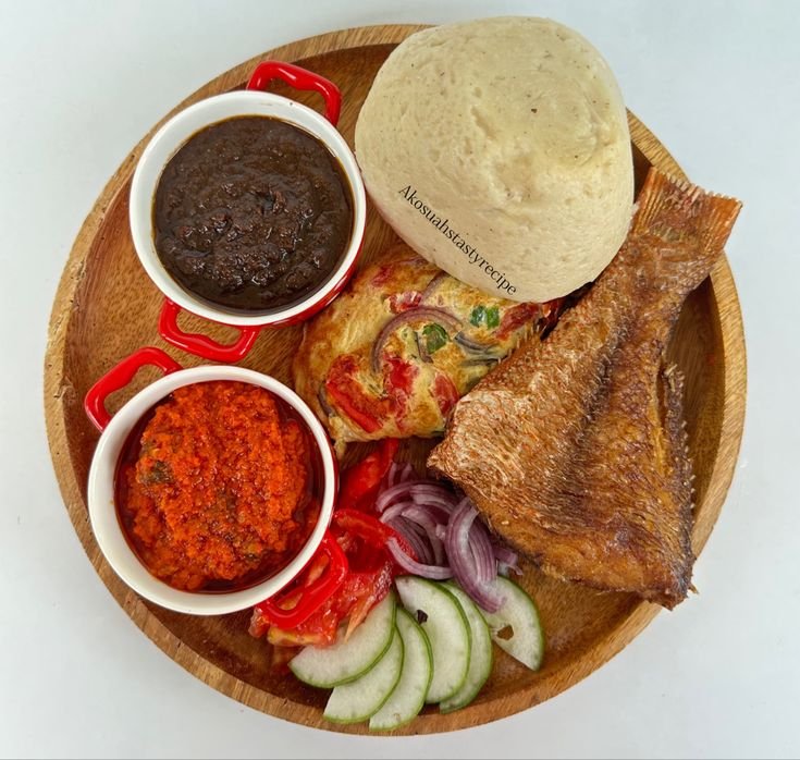 Banku and fish